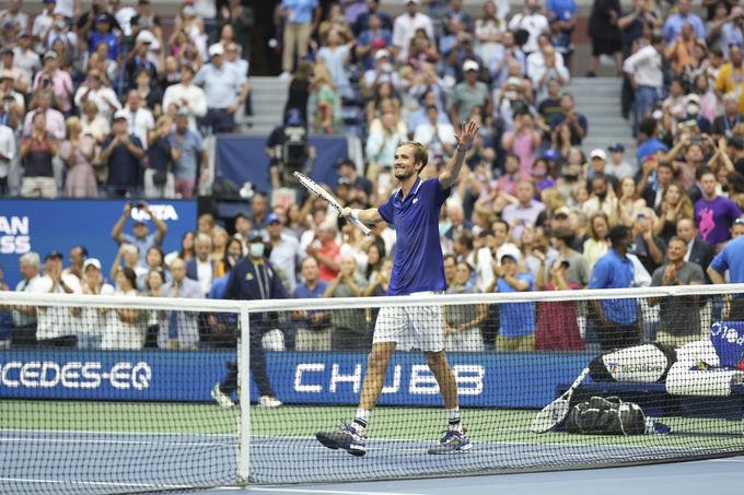 Daniil Medvedev je eden izmed treh teniških igralcev, ki si je že zagotovil nastop na zaključnem mastersu.  | Foto: Guliverimage/Vladimir Fedorenko