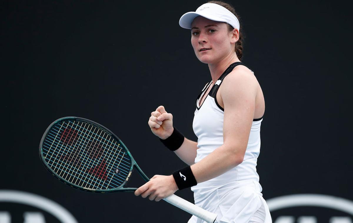 Tamara Zidanšek | Tamara Zidanšek se je na turnirju v ZAE že uvrstila med 16 najboljših. | Foto Gulliver/Getty Images