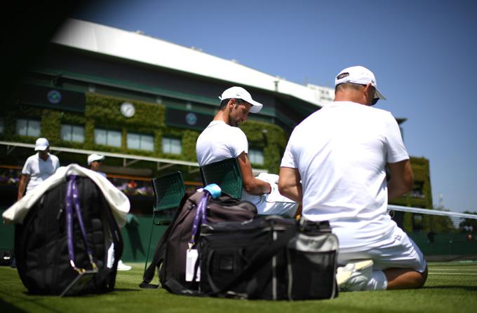 Novak Đoković se je o svojih odločitvah posvetoval z Marjanom Vajdo. | Foto: Gulliver/Getty Images