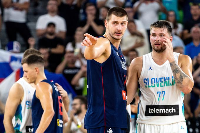 Velika zvezdnika Nikola Jokić in Luka Dončić. | Foto: Matic Klanšek Velej/Sportida