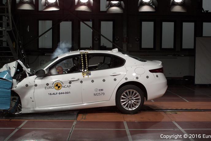 Euro NCAP - varnostni testi junij 2016: Alfa Romeo giulia, Volkswagen tiguan, Seat ateca | Foto EuroNCAP