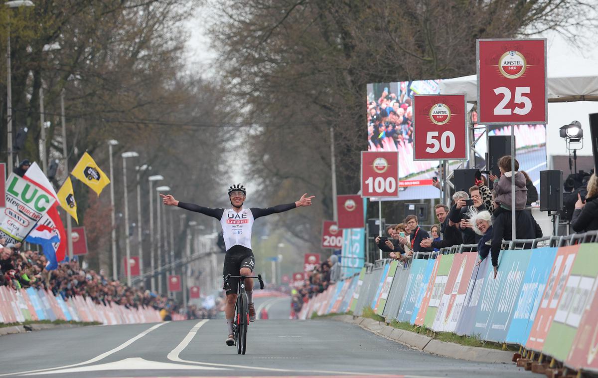 Tadej Pogačar, Amstel Gold 2023 | Tadej Pogačar je na nizozemski klasiki upravičil vlogo velikega favorita. | Foto Guliverimage