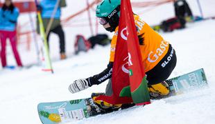 Žan Košir zaostal, Gloria Kotnik reševala, a padla pred ciljem