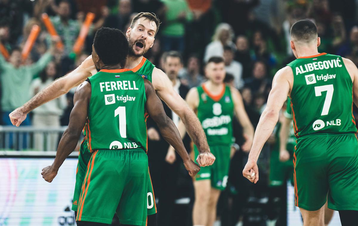 Cedevita Olimpija : Partizan ABA liga Zoran Dragić Yogi Ferrell | Cedevita Olimpija je ugnala Partizan. | Foto Grega Valančič/Sportida