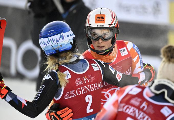 Petra Vlhova je v drugi vožnji odstopila. | Foto: Reuters