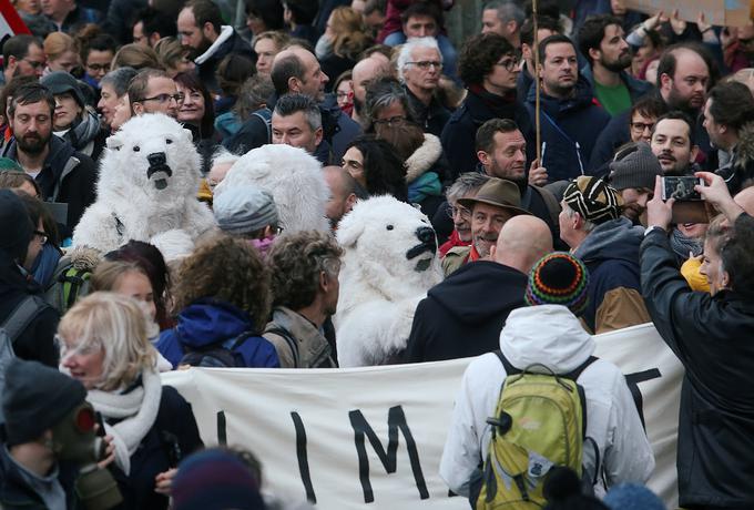 okolje Bruselj prostest globalno segrevanje | Foto: 