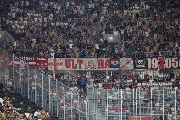 Zrinjski Mostar Navijači | Navijači Zrinjskega so v četrtek proslavljali zgodovinsko zmago v Evropi. | Foto Guliverimage