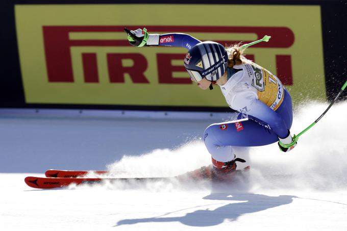 Sofia Goggia je zmagala že četrtič na smuku v Cortini. | Foto: Reuters