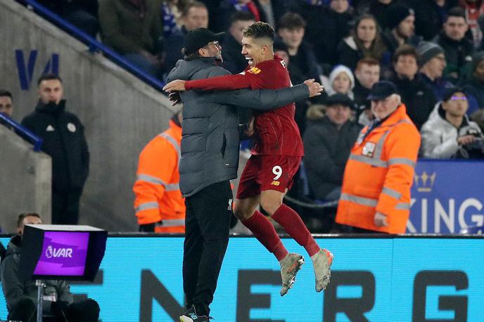 Liverpool, Roberto Firmino, Jürgen Klopp | Roberto Firmino se je dvakrat vpisal med strelce. | Foto Reuters