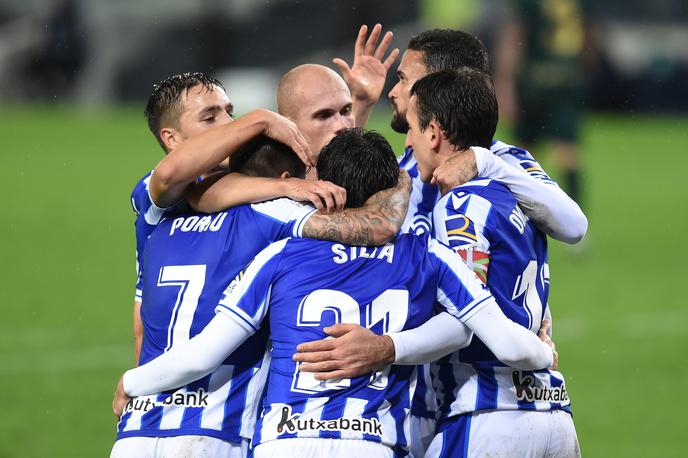 Real Sociedad | Real Sociedad je z novo zmago znova prevzel vodstvo v španskem prvenstvu. | Foto Getty Images