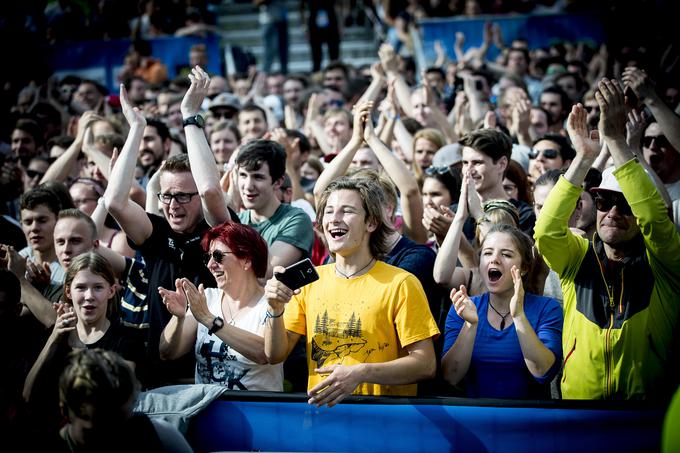 Zaradi pandemije novega koronavirusa bodo tekme v športnem plezanju letos najverjetneje potekale brez navijačev, ki predstavljajo zelo pomemben motivacijski element. | Foto: Ana Kovač