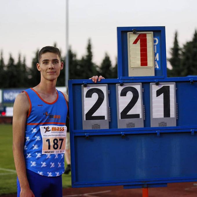 Sandro Jeršin Tomassini | Foto: Atletska Zveza Slovenije