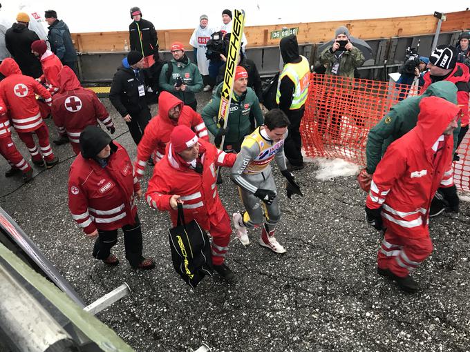 Freitagu je nemudoma pomagalo zdravniško osebje. | Foto: Jaka Lopatič