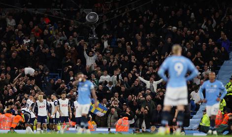 Nepredstavljivi prizori na Etihadu, Tottenham se je znesel nad Cityjem!