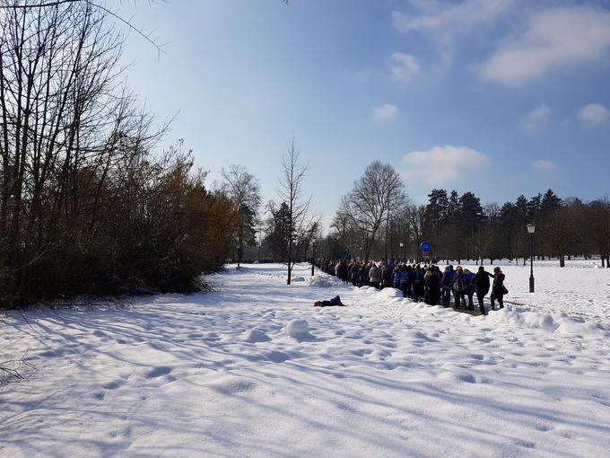 Stavka učiteljev in vzgojiteljev | Foto: Veronika Lavrenčič