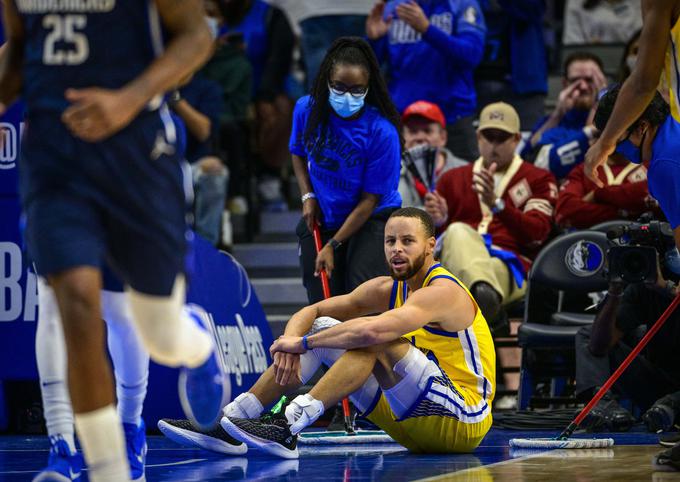 Stephen Curry ni imel svojega večera. | Foto: Reuters