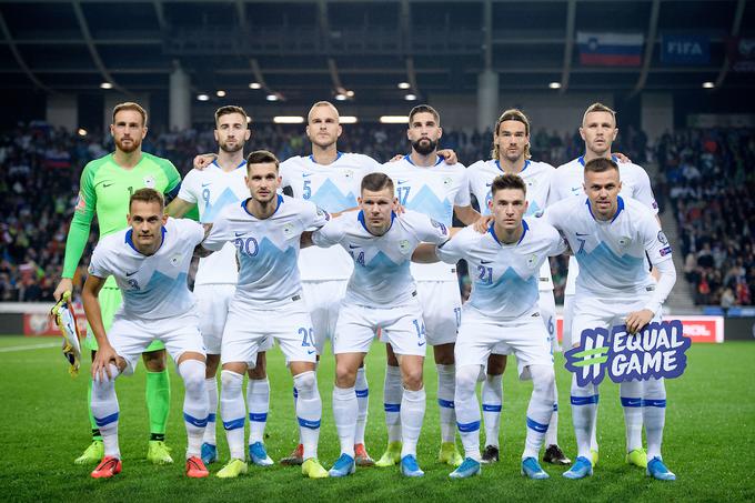 Slovenska reprezentanca se bo sredi novembra pomerila še z Latvijo v Ljubljani in Poljsko v Varšavi. Poljaki so se že uvrstili na Euro 2020. | Foto: Saša Pahič Szabo/Sportida