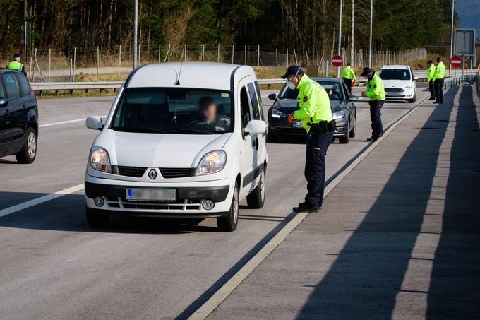 Policijska kontrola | Foto: STA ,