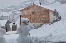 V le nekaj dneh od 30 stopinj Celzija do zasnežene pokrajine