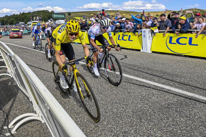 Jonas Vingegaard in Tadej Pogačar sta osrednja favorita za skupno zmago na Dirki po Franciji. | Foto: Guliverimage