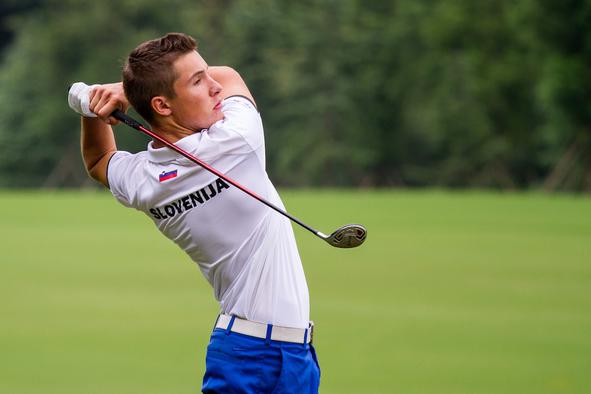 Žan Luka Štirn premika mejnike v slovenskem golfu