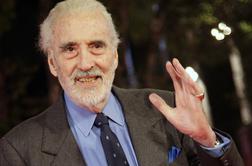 Umrl je legendarni igralec Christopher Lee