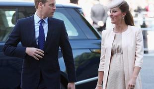 William in Kate ne poznata otrokovega spola