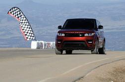 Novi range rover sport najhitrejši serijski SUV na Pike's Peak