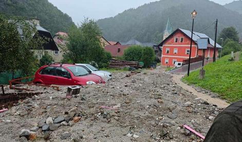 Znova poplavljalo v Črni in drugod na Koroškem