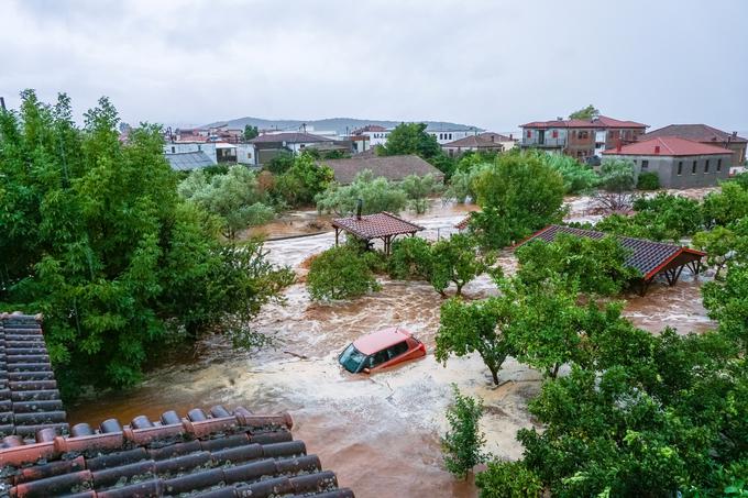 Grčija, poplave | Foto: Reuters