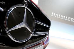 Daimler bo zaradi previsokih avtomobilskih izpustov plačal 870 milijonov evrov kazni