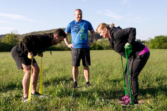 intersport držim obljubo fitnes veslanje elastika | Foto: 