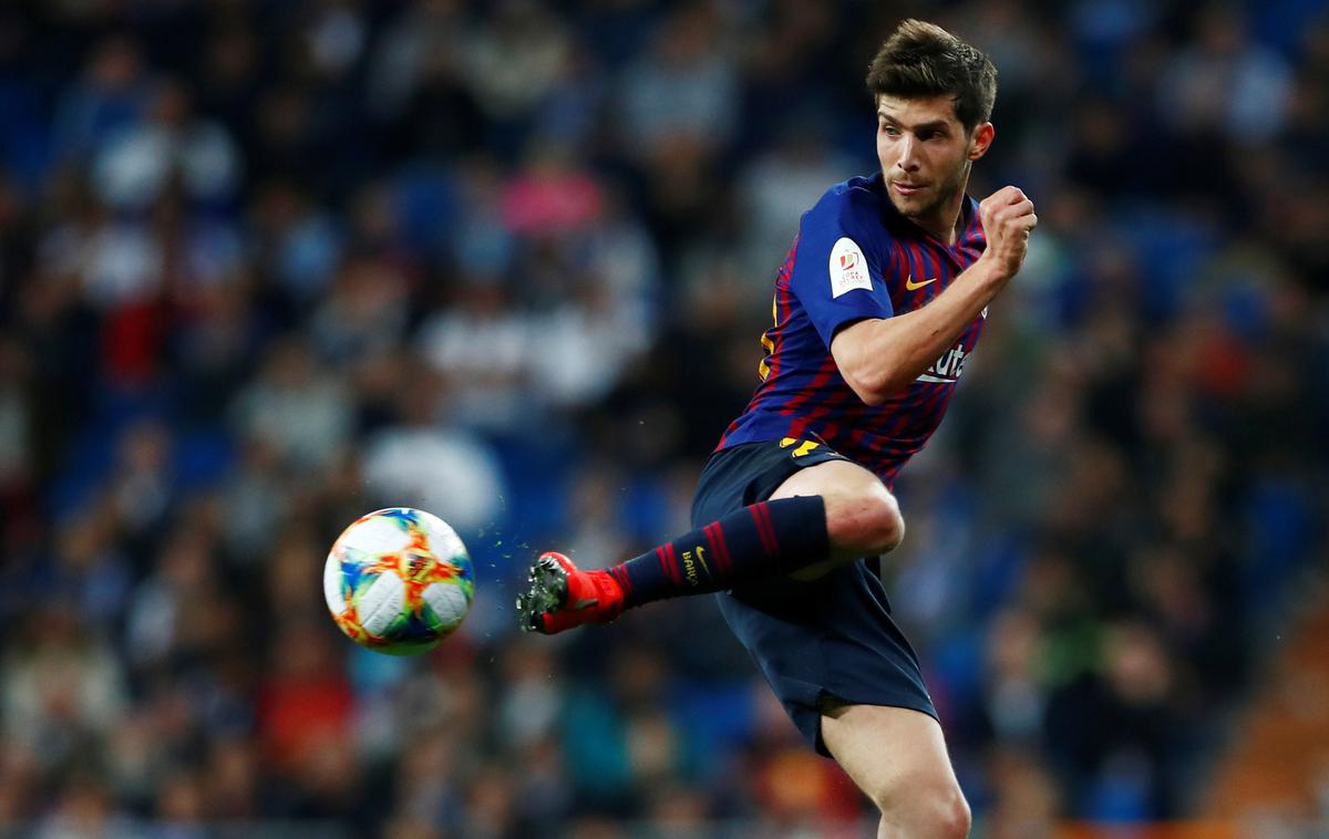 Sergi Roberto | Sergi Roberto si je poškodoval stegensko mišico. | Foto Reuters