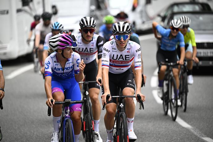 Tadej Pogačar Urška Žigart prost dan Tour de France | Tadej Pogačar je prost dan izkoristil tudi za trening z zaročenko Urško Žigart. | Foto Reuters