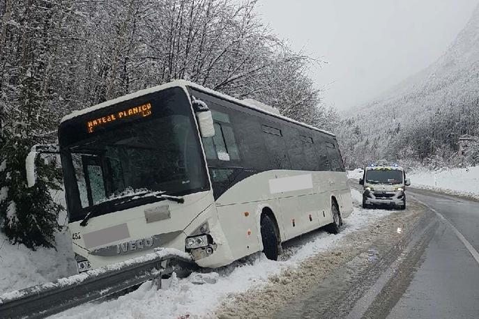 Avtobus Hrušica | Foto policija