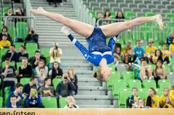 Štirje finali slovenskih telovadcev v Osijeku