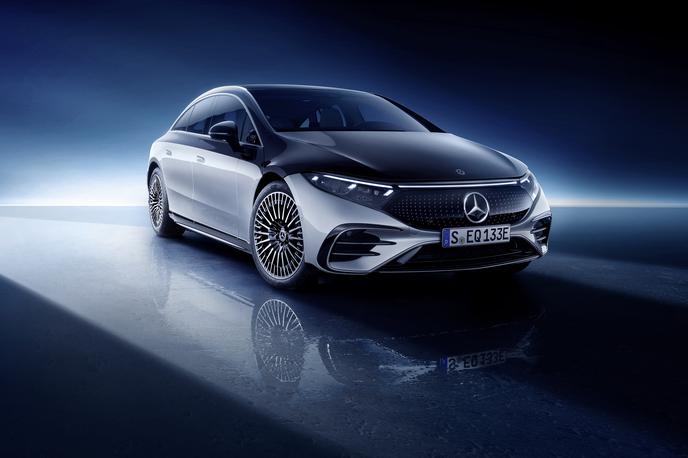 Mercedes EQ S | Povsem neposrednega tekmeca še nima. To bi sicer lahko bila tesla model S, Audijev e-tron GT je zasnovan precej bolj športno kot luksuzno. | Foto Mercedes-Benz