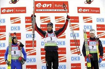 Martin Fourcade zmagal, Marič 13.