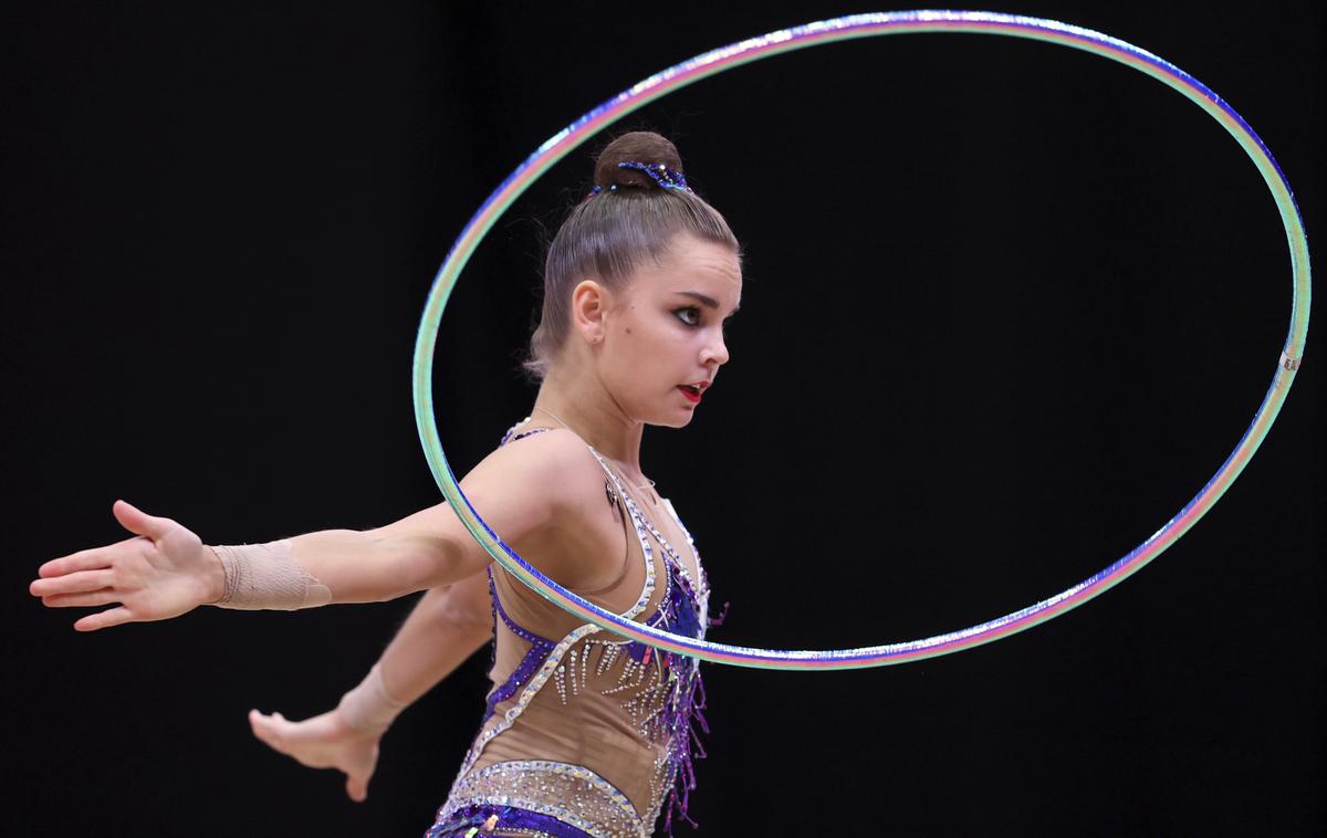 Dina Averina | Dina Averina je svetovna prvakinja z obročem in žogo. | Foto Guliverimage