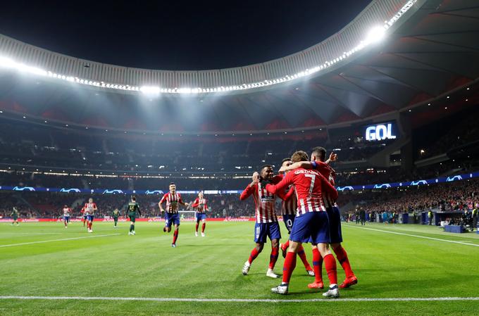 Atletico je nalogo na zadnji domači tekmi v skupinskem delu lige prvakov opravil z odliko.  | Foto: Reuters