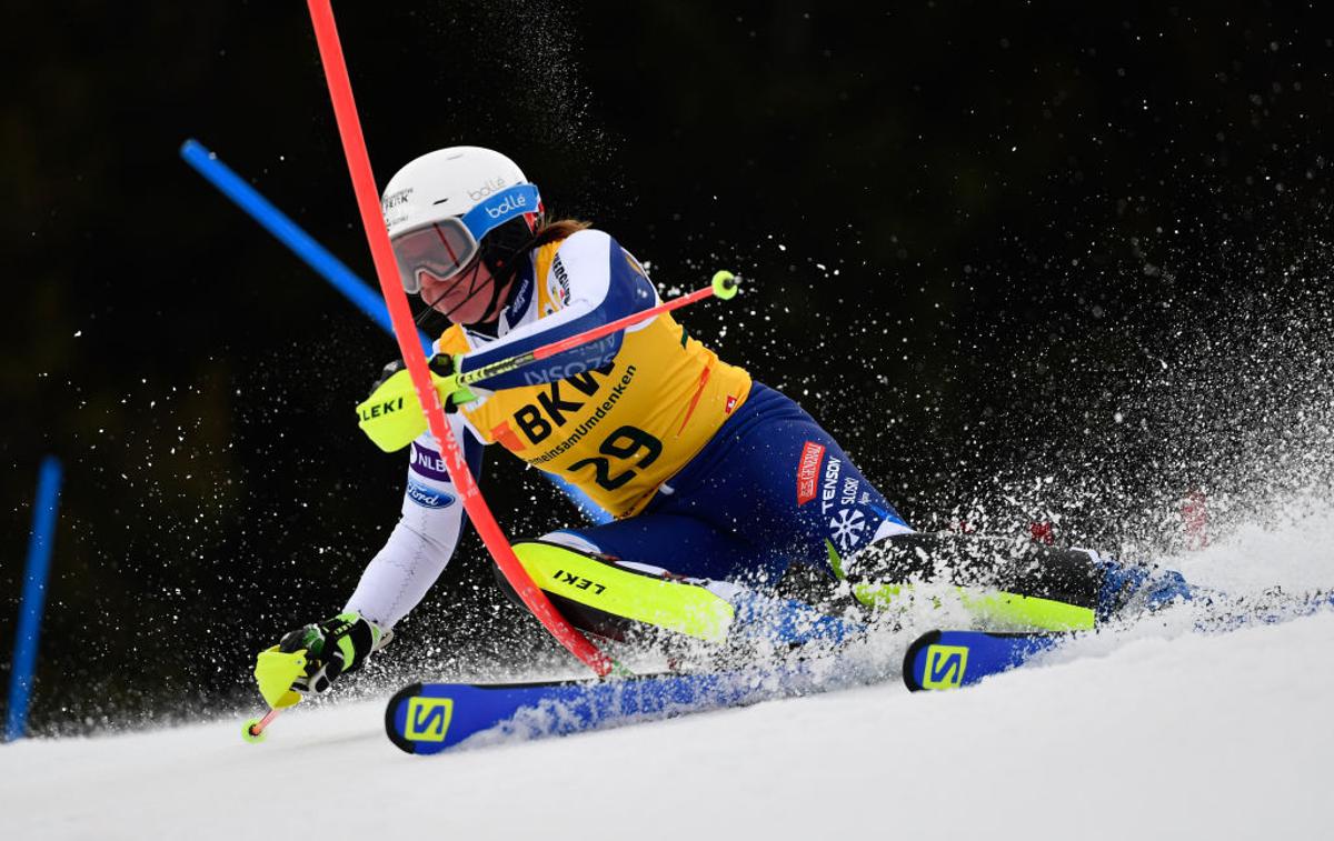 Maruša Ferk | Maruša Ferk je v Crans Montani s 6. mestom v alpski kombinaciji zabeležila dosežek sezone. | Foto Getty Images