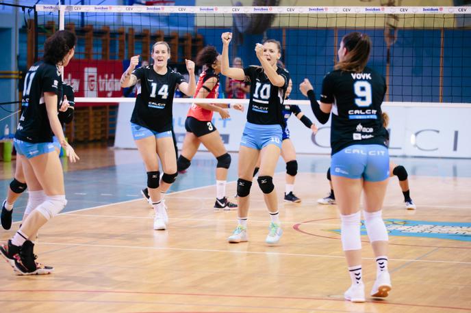 Calcit Volley | Kamničanke v zadnjem času niso blestele, so pa ostajale v pokalu challenge. | Foto Klemen Brumec