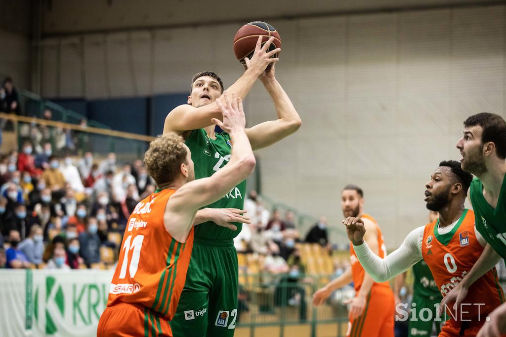 Liga ABA: Krka - Cedevita Olimpija