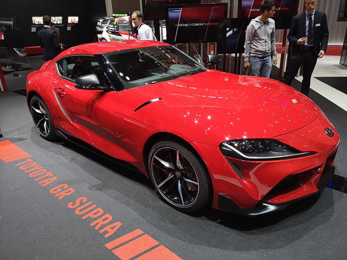 Toyota supra je težko pričakovan športnik, ki v Slovenijo predvidoma prihaja proti koncu maja. Spomladi bo na slovenske ceste pripeljal tudi njegov nemški dvojček BMW Z4. | Foto: Gregor Pavšič