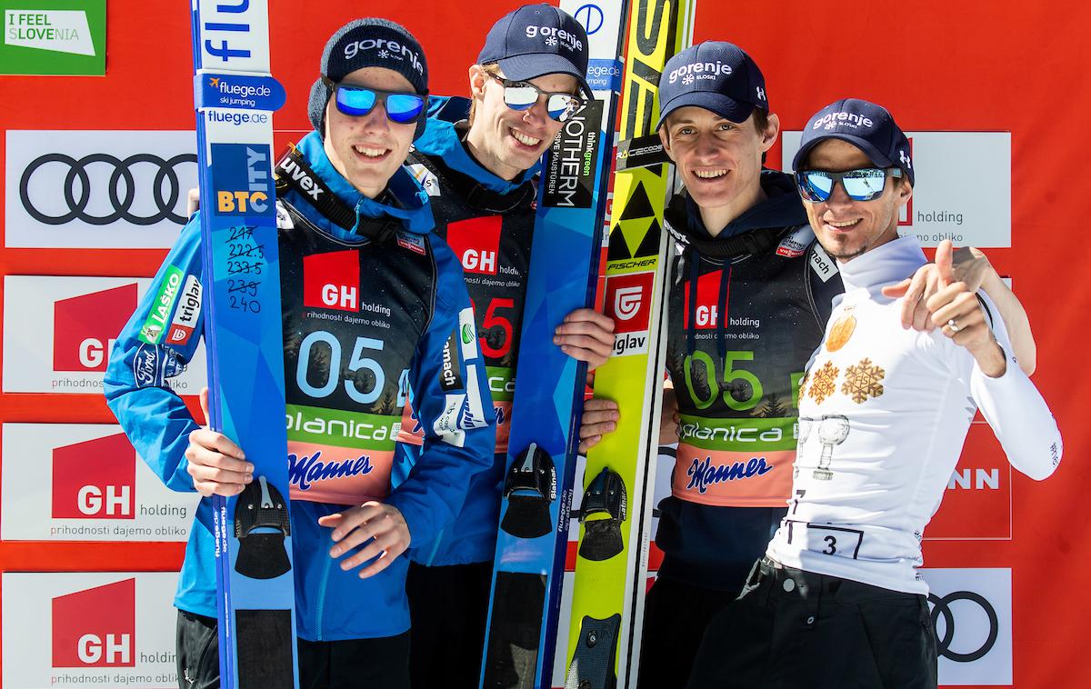 slovenski skakalci | Foto Vid Ponikvar