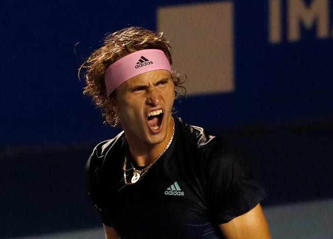 Alexander Zverev  se bo za lovoriko v finalu Acapulca pomeril z Nickom Kyrgiosom. | Foto: Reuters