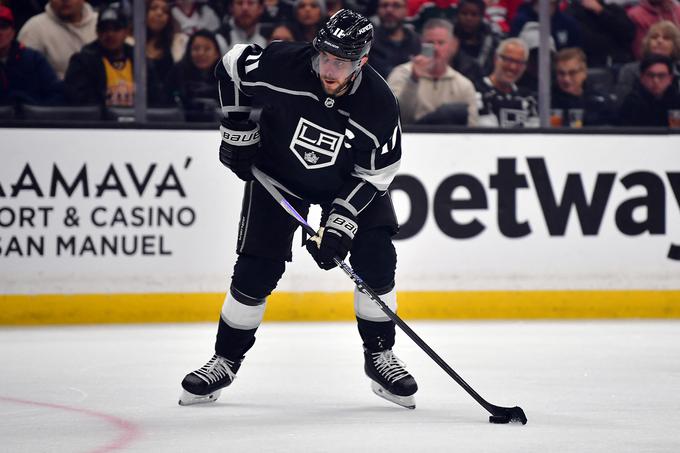 Anže Kopitar je dosegel svoj 11. gol sezone. Ima 34 točk (še 23 podaj). | Foto: Reuters