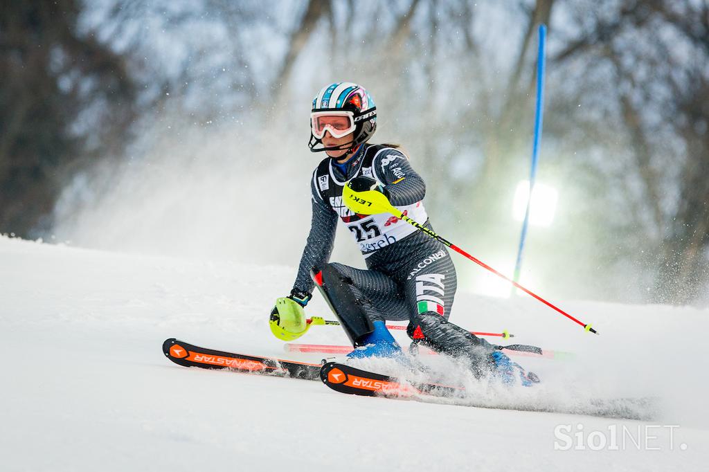 slalom ženske zagreb