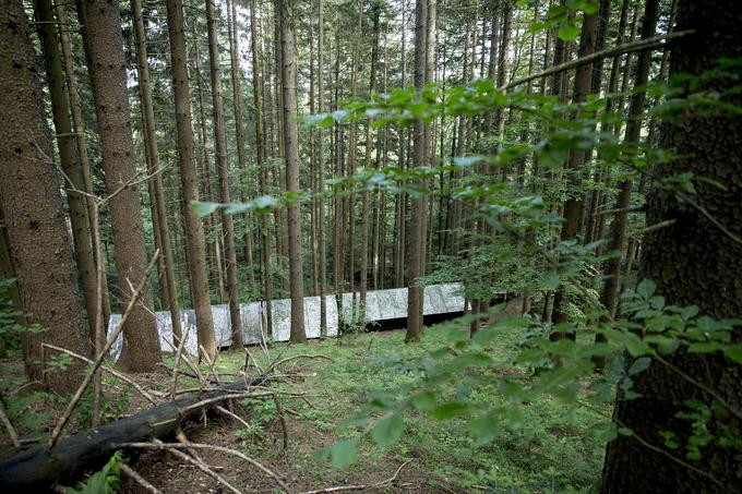 Bolnišnica Jesen, ki je delovala do konca druge svetovne vojne, je bila konec prejšnjega stoletja preurejena v muzejski kompleks, do katerega s ceste proti Trem kraljem vodi urejena pot. | Foto: Ana Kovač