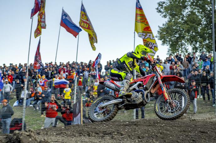 Tim Gajser Trentino | Tim Gajser je v Pietramurati dirkal pred množico slovenskih navijačev. | Foto Honda Pro Racing/ShotbyBavo